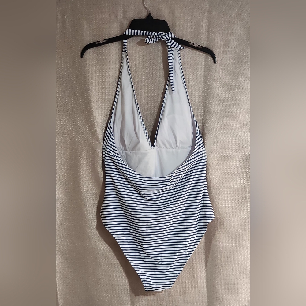 CUP SHE SWIM SIZE XL STRIPED One-Piece Swimsuit - Picture 3 of 12